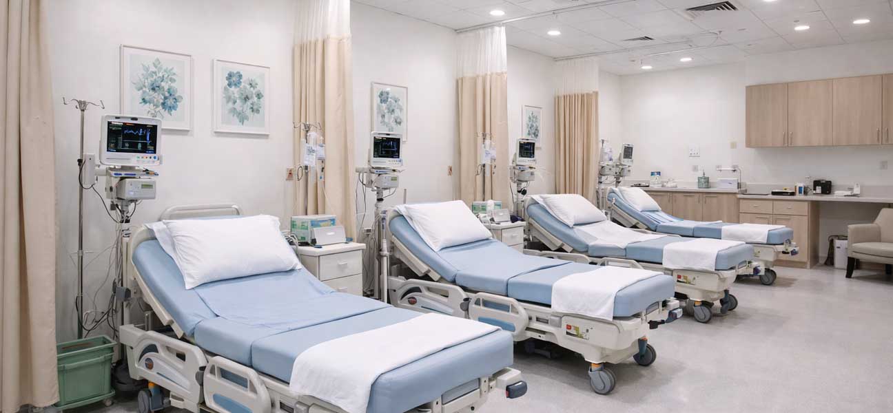 泰悦健康试管婴儿服务平台病床